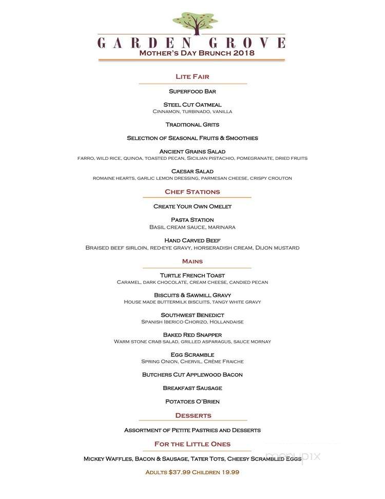 Fuel - Orlando, FL menu_pic