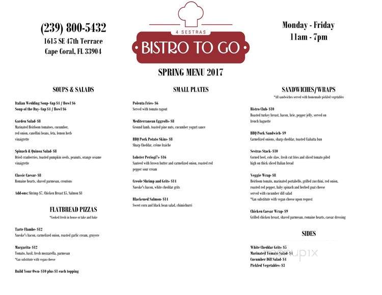 4 Sestras Bistro to Go - Cape Coral, FL