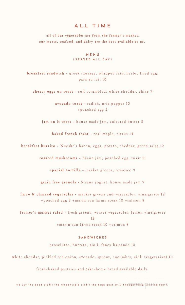 All Time - Los Angeles, CA menu_pic