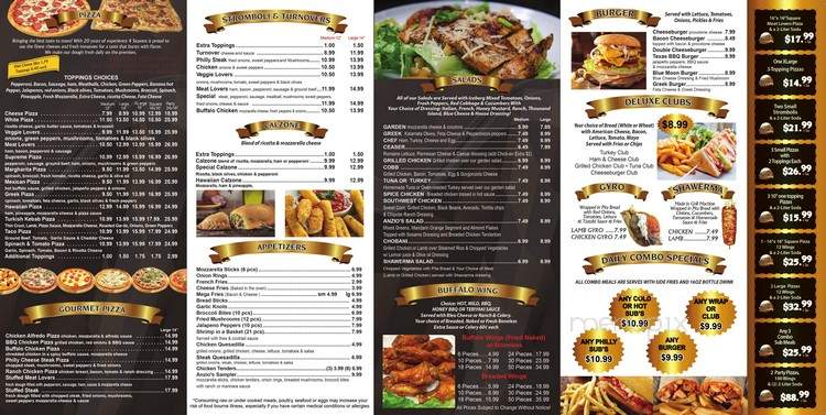 Anzio To Go - Yorktown, VA menu_pic
