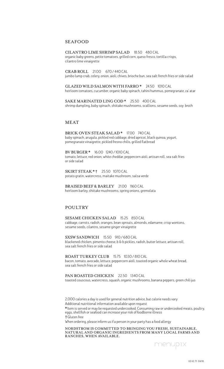Bar Verde - Los Angeles, CA menu_pic