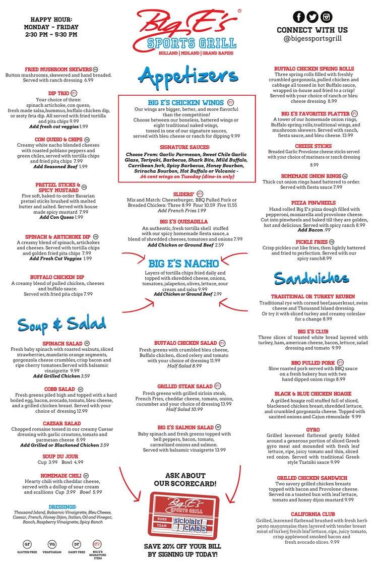 Big E's Sports Grill - Grand Rapids, MI