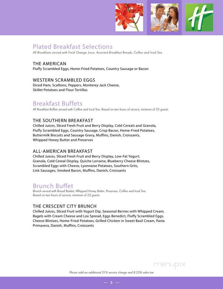 B Jigger's - Galveston, TX menu_pic
