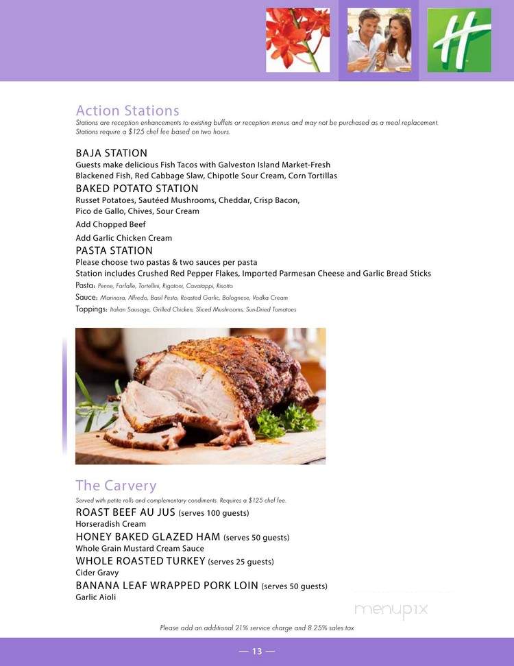 B Jigger's - Galveston, TX menu_pic