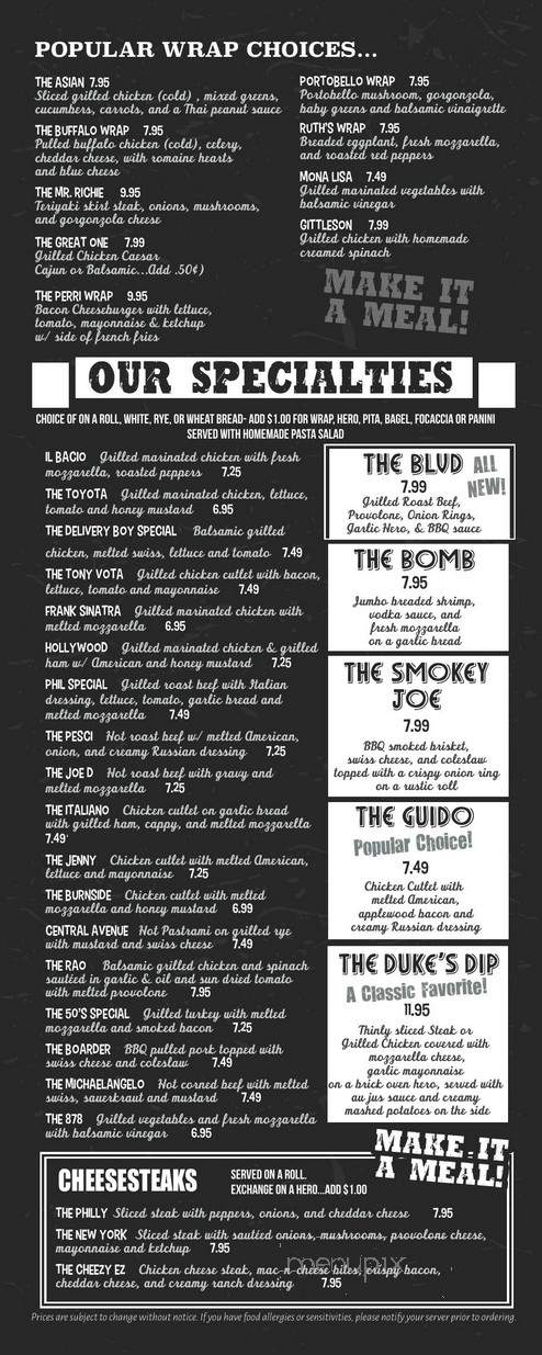Blvd Eats - Oceanside, NY menu_pic