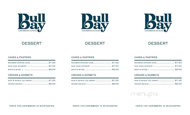 Bull Bay Cuisine - Wilmington, DE menu_pic