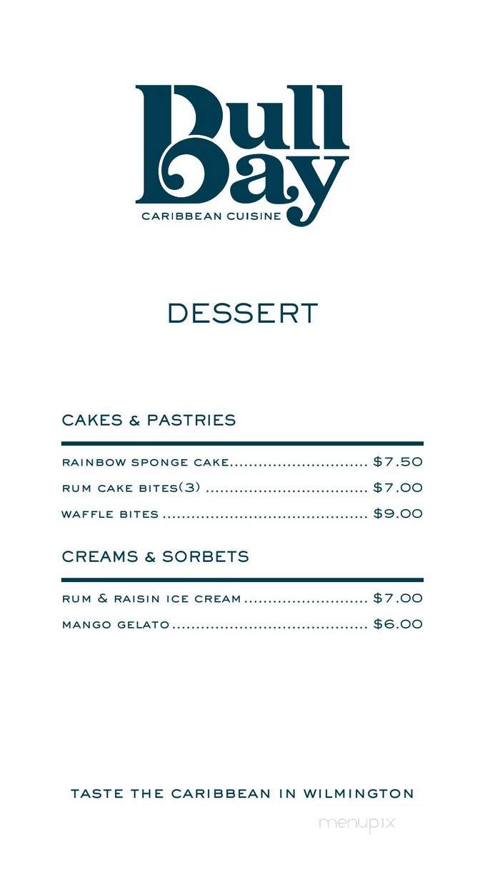 Bull Bay Cuisine - Wilmington, DE menu_pic