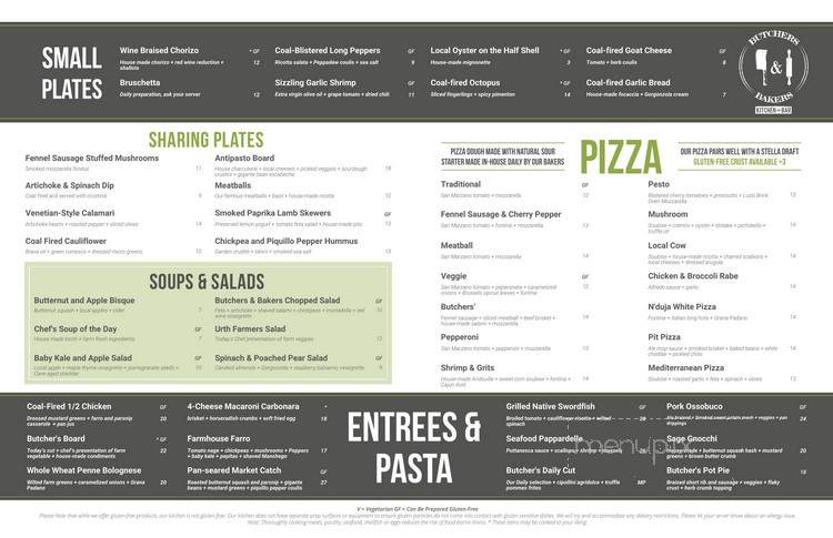 Butchers & Bakers - Farmington, CT menu_pic