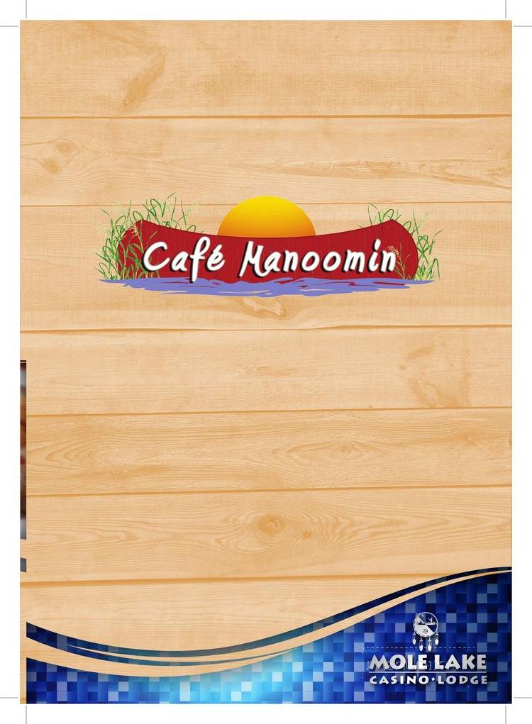 Cafe Manoomin - Crandon, WI menu_pic