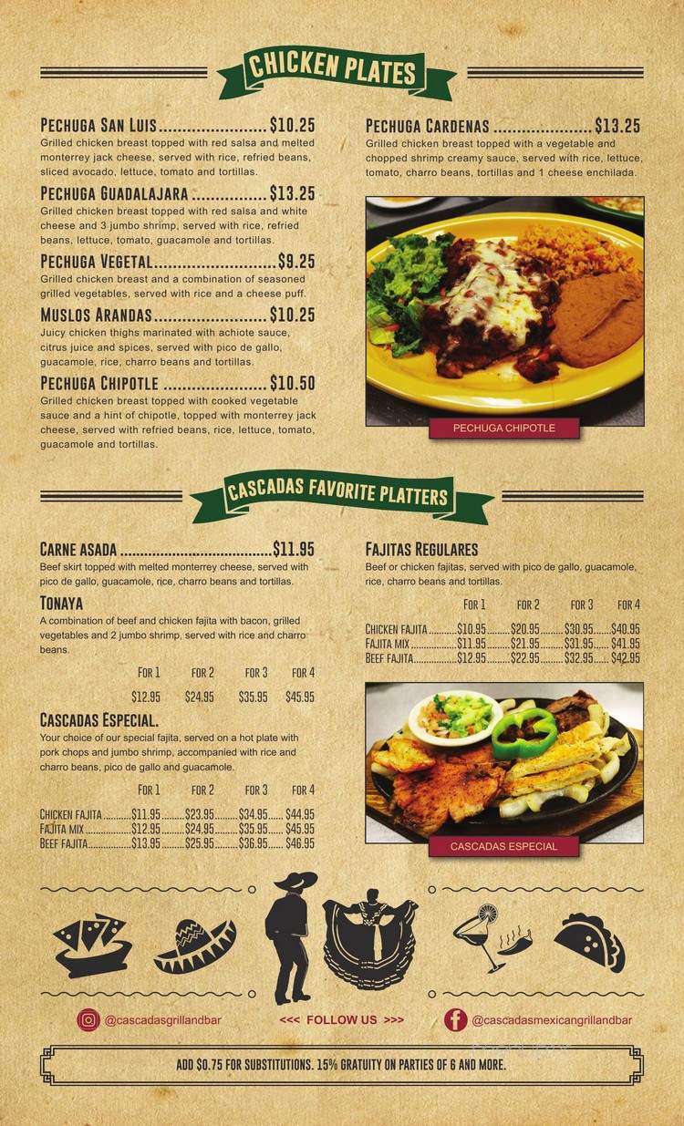 Cascadas Mexican Grill & Bar - Spring, TX