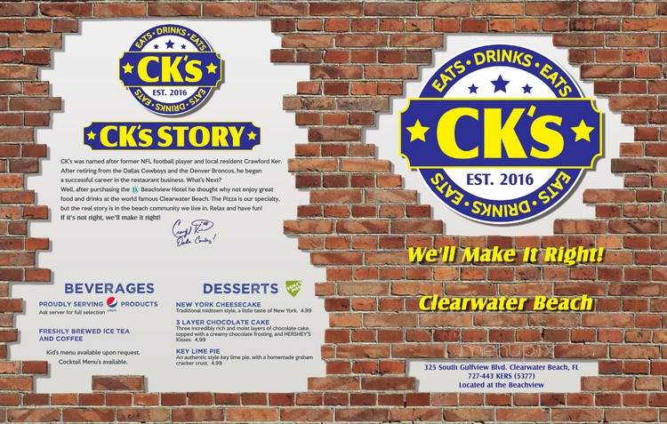 CK's Eats & Drinks - Tampa Bay, FL menu_pic
