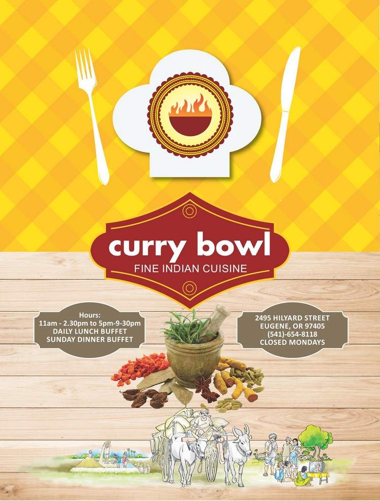 Curry Bowl - Eugene, OR menu_pic