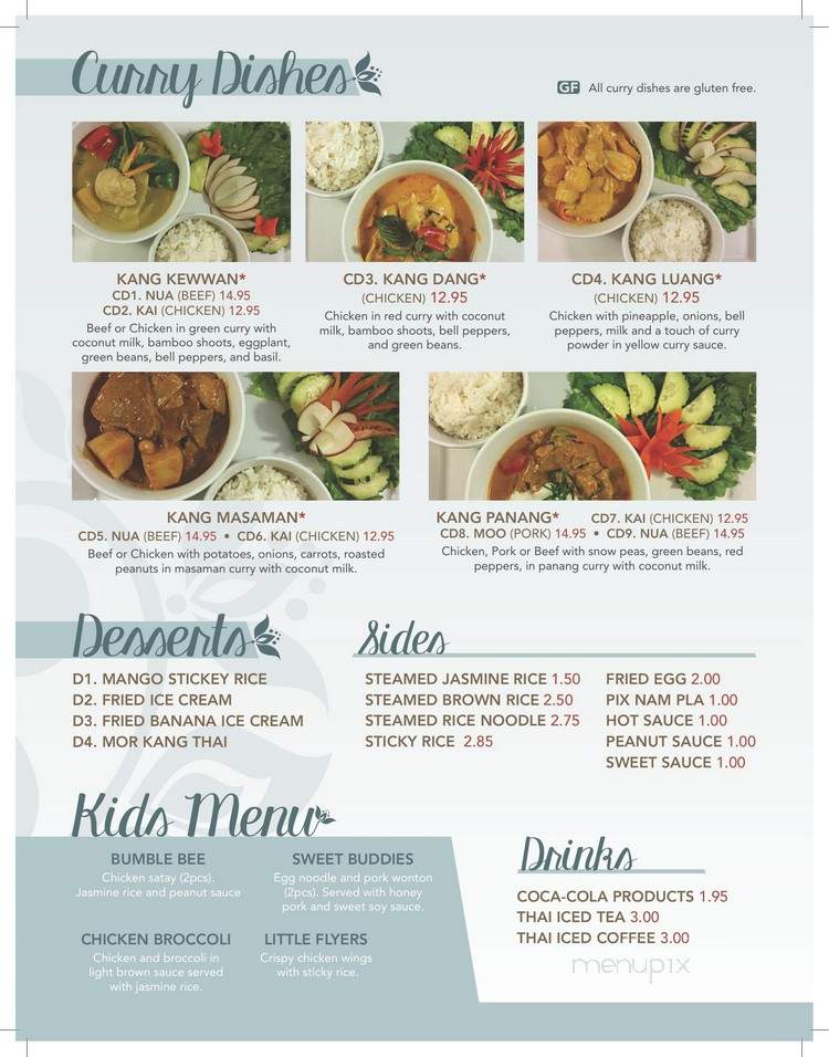 Daw Kun Thai - Manchester, NH menu_pic