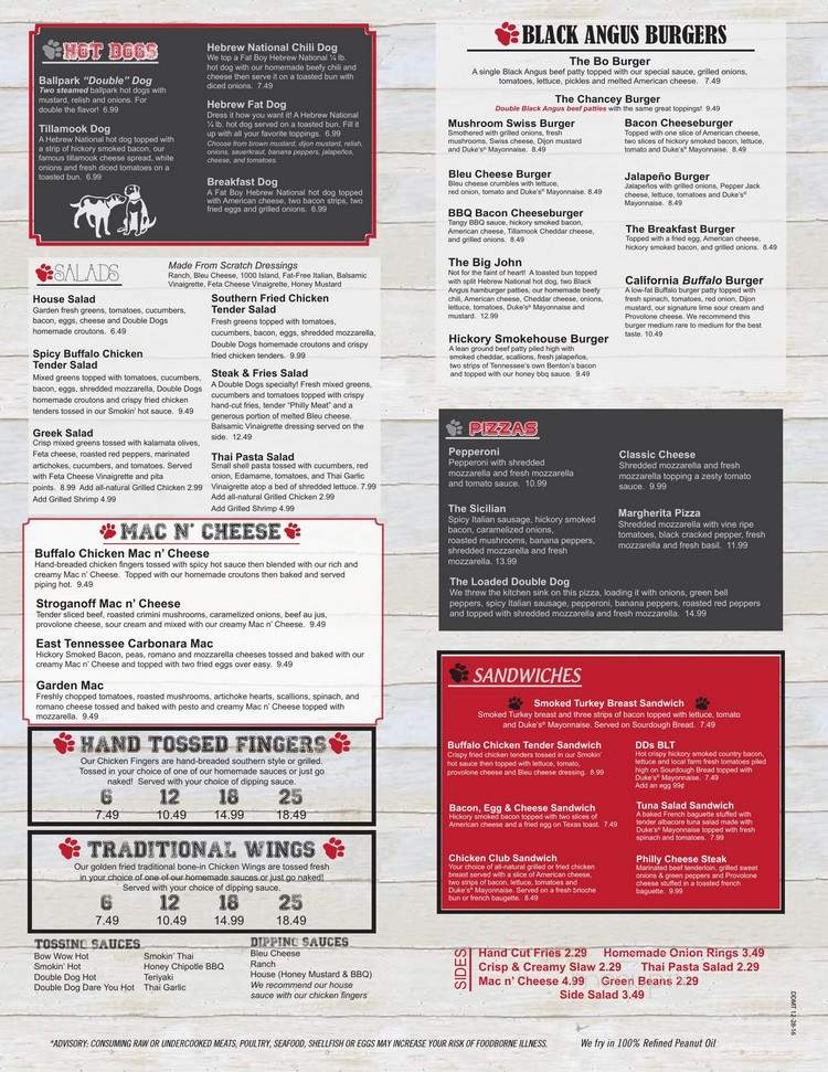 Double Dogs - Louisville, KY menu_pic