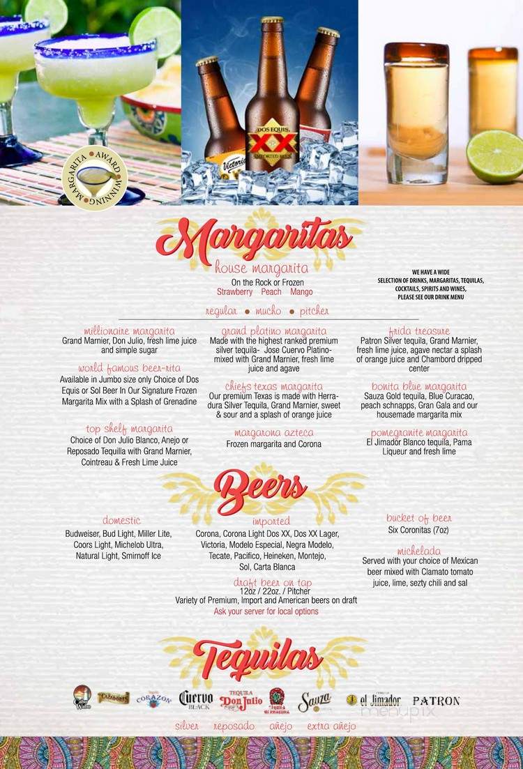 Fridas Mexican Kitchen and Cantina - Kernersville, NC menu_pic