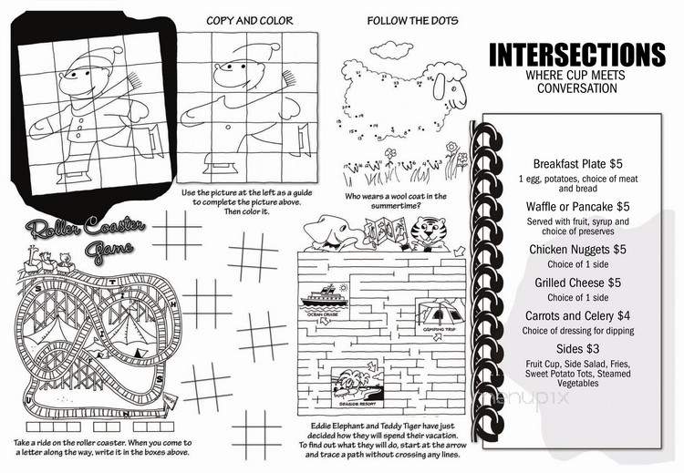 Intersection - Denver, CO menu_pic