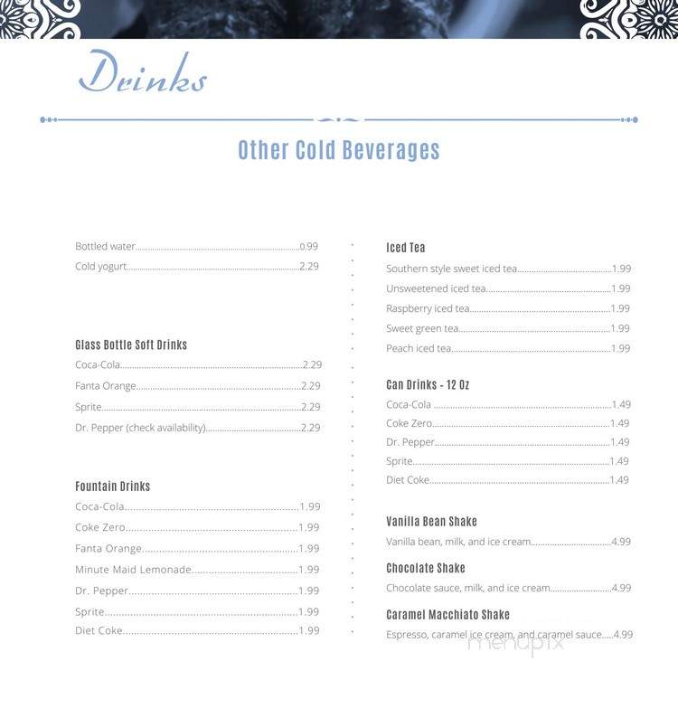 Kababchi Grill - San Antonio, TX menu_pic