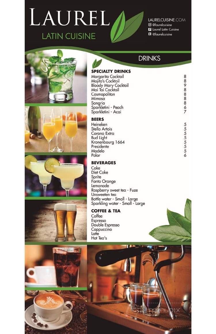 Laurel Latin Cuisine - Orlando, FL menu_pic