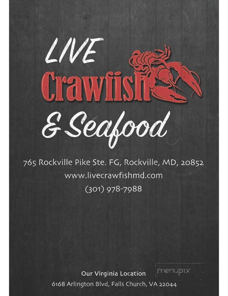 Live Crawfish & Seafood - Rockville, MD