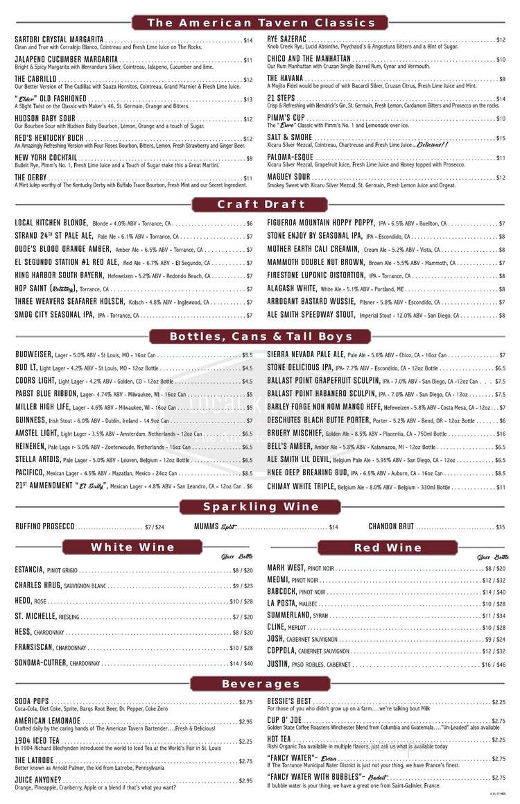 Local Kitchen - Torrance, CA menu_pic