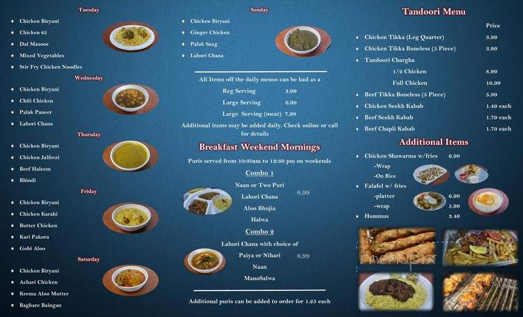 ManoSalwa - Overland Park, KS menu_pic