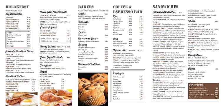 Mezze Cafe and Bar - New York, NY menu_pic