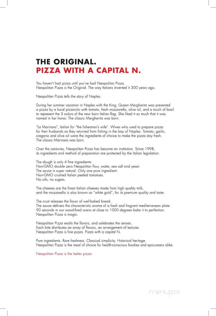 MidiCi The Neapolitan Pizza Company - Rogers, AR menu_pic