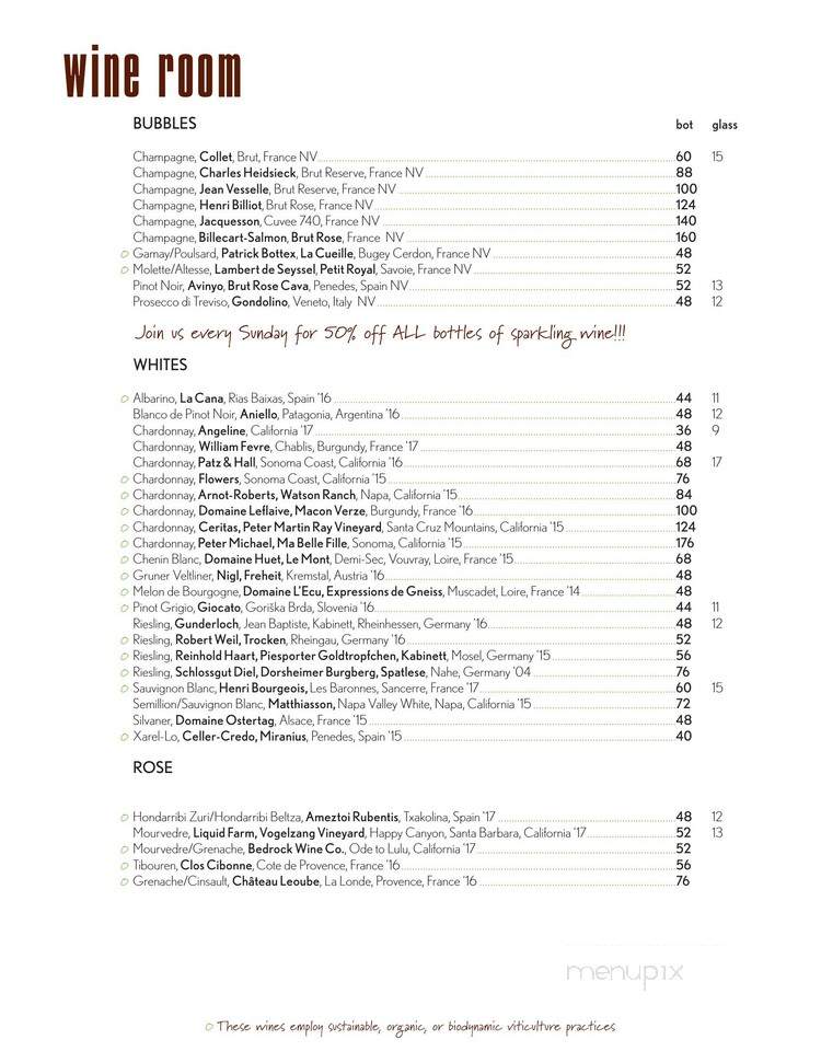 Monkeypod Kitchen - Lahaina, HI menu_pic