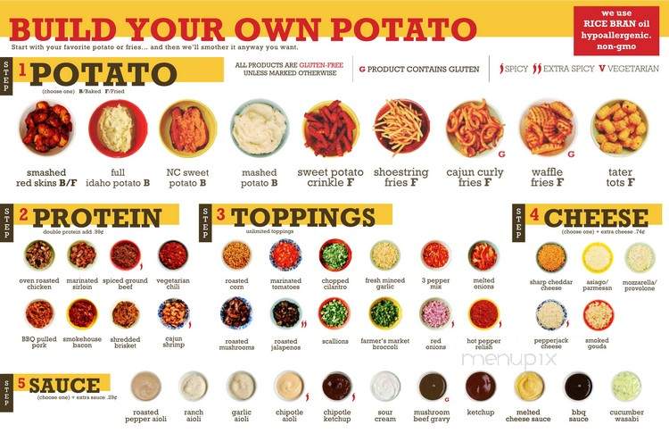 Potatopia - Davie, FL menu_pic