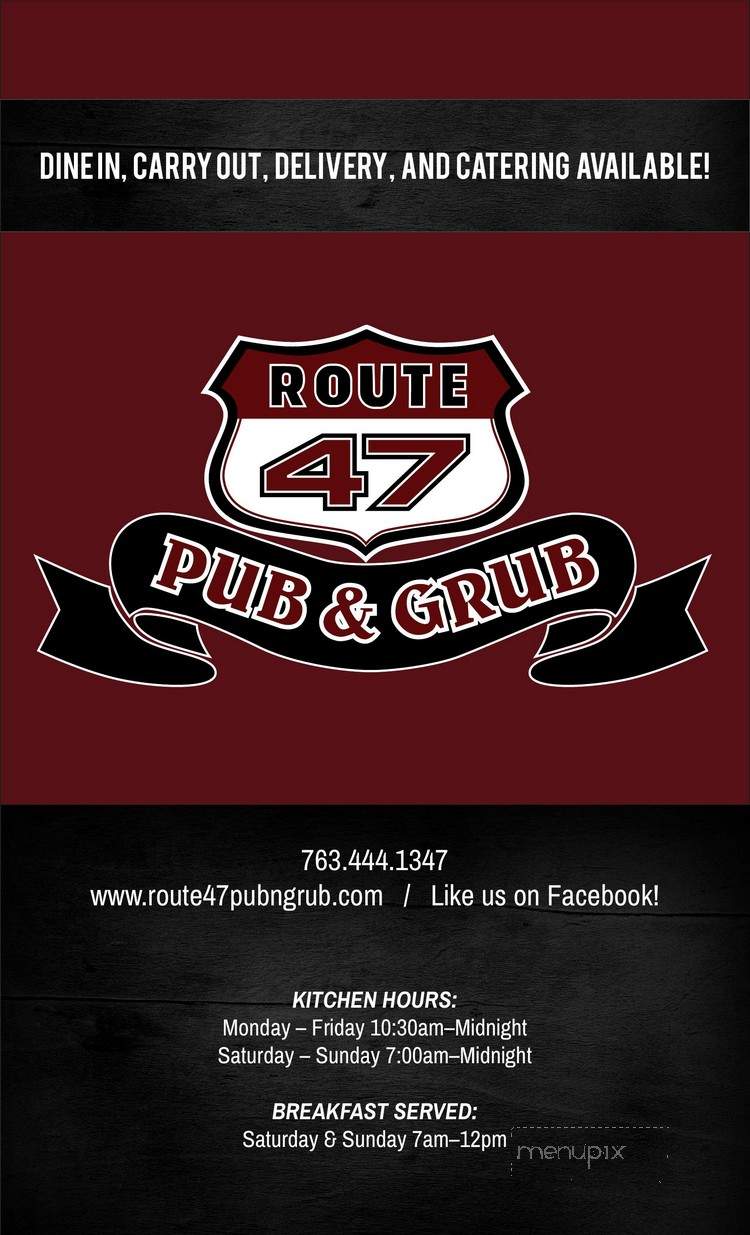 Route 47 Pub & Grub - Fridley, MN