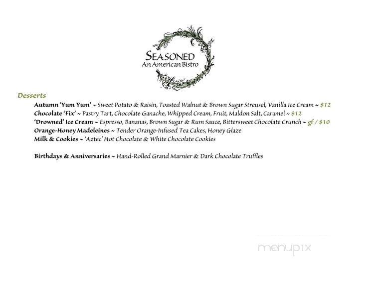 Seasoned - Estes Park, CO menu_pic
