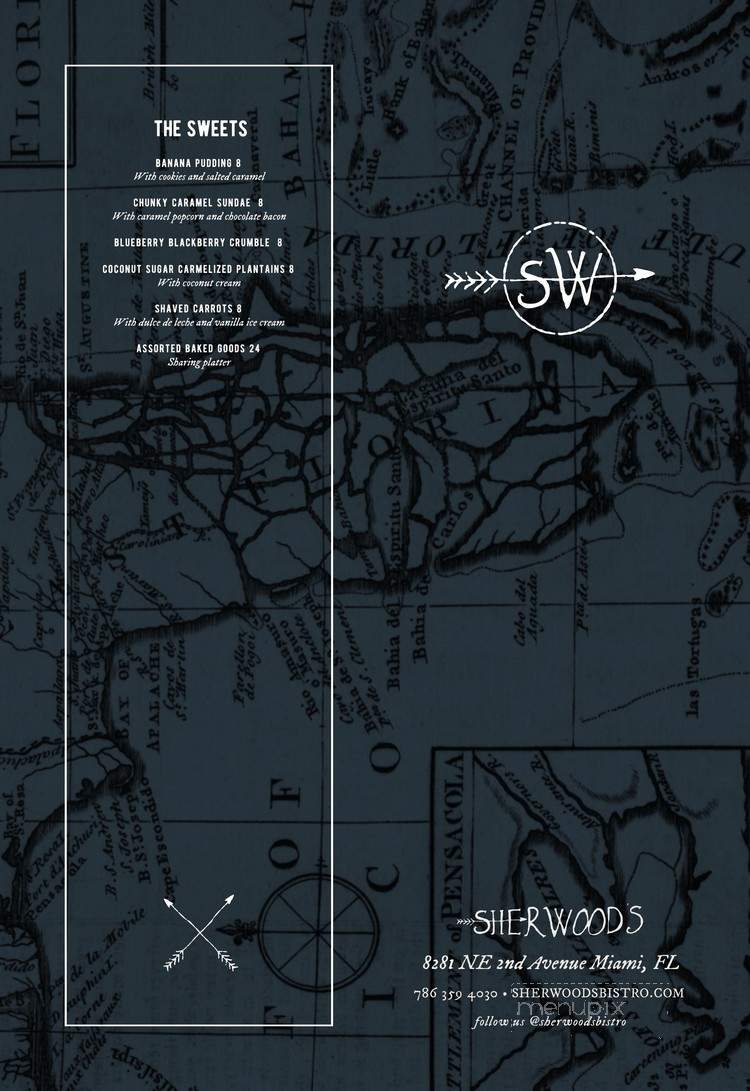 Sherwoods Bistro & Bar - Miami, FL menu_pic
