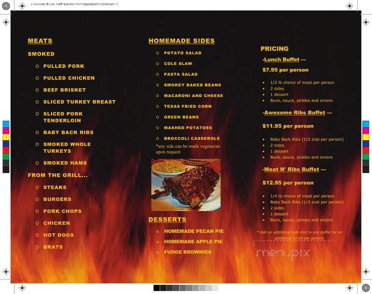 Slab Daddy's BBQ and Catering - Louisville, KY menu_pic
