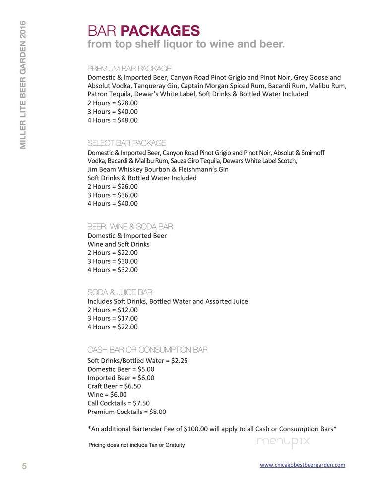 Stefani's Osteria & Bar - Lincolnwood, IL menu_pic