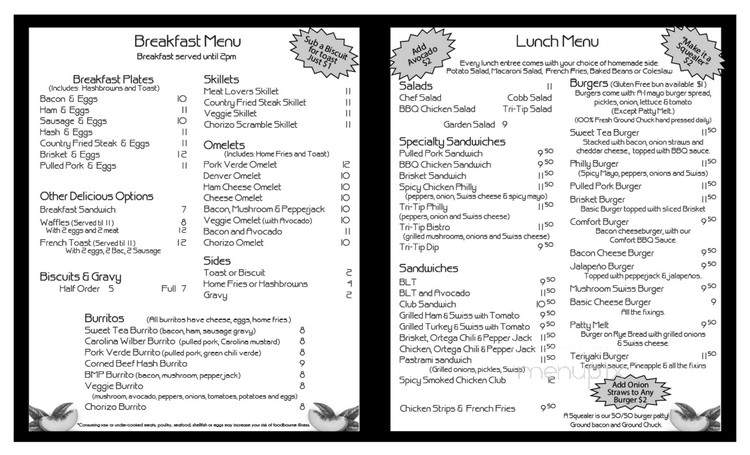 Sweet Tea Express - Central Point, OR menu_pic