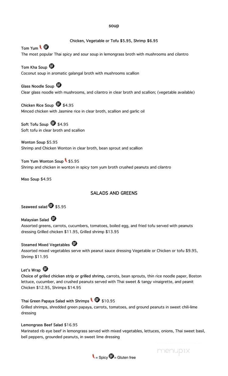 Thairiffic - Marlborough, MA menu_pic