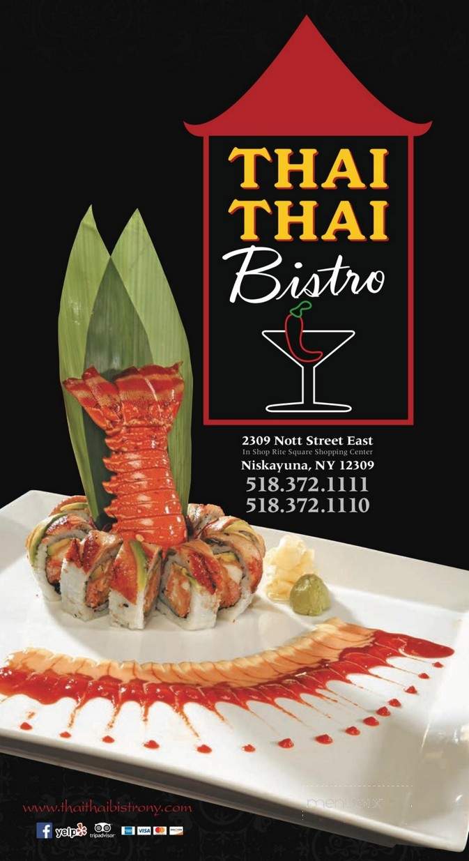 Thai Thai Bistro - Schenectady, NY