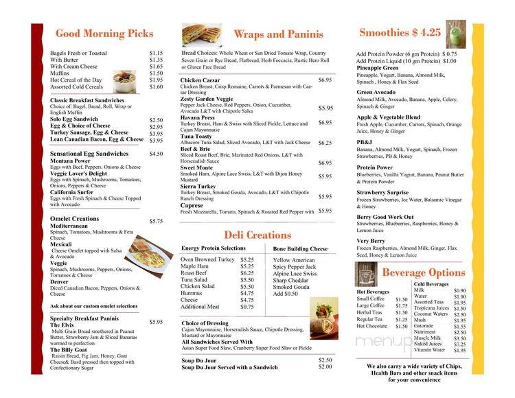 The Atrium Cafe - Clinton, NJ menu_pic