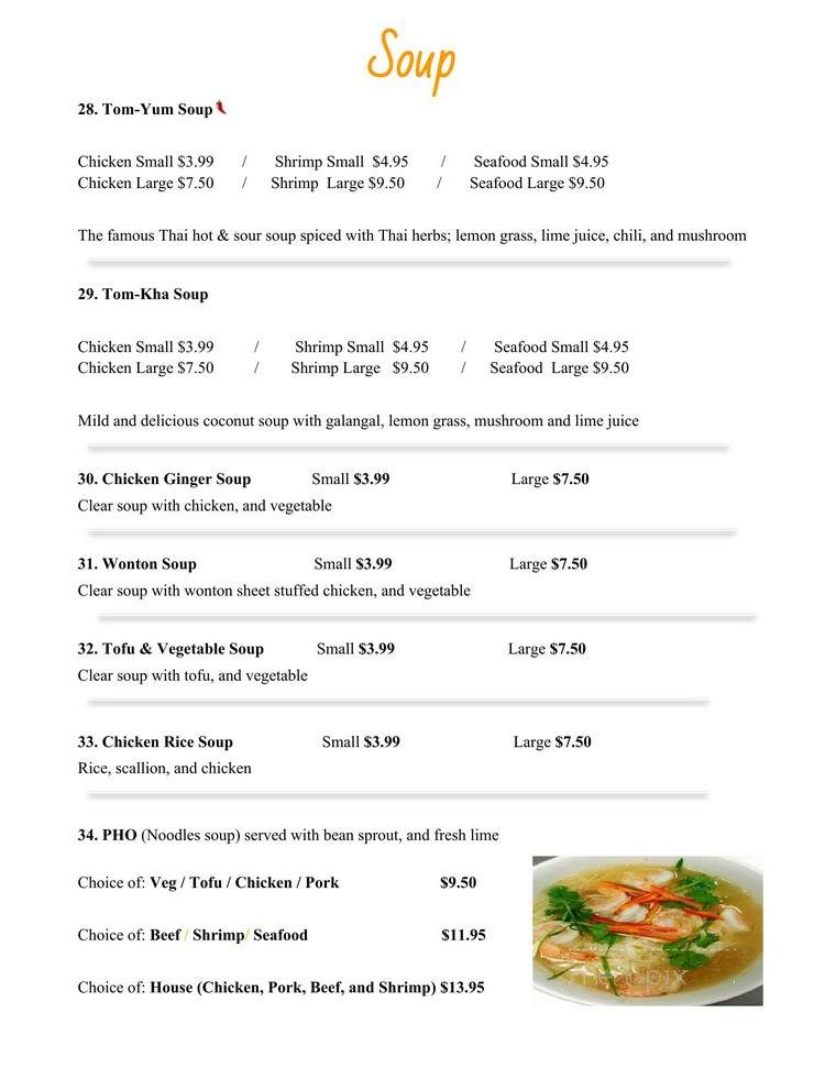 The BOSS Barrington, RI - Barrington, RI menu_pic