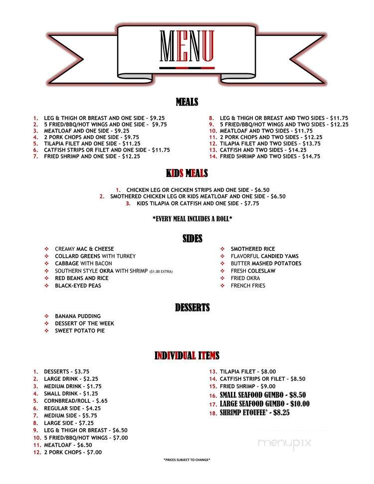 The Soul Kitchen & Bar - Lakewood, CO menu_pic