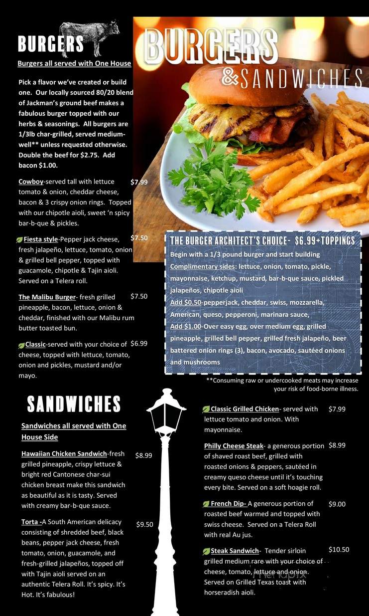 Truman's Grill - Warsaw, MO menu_pic