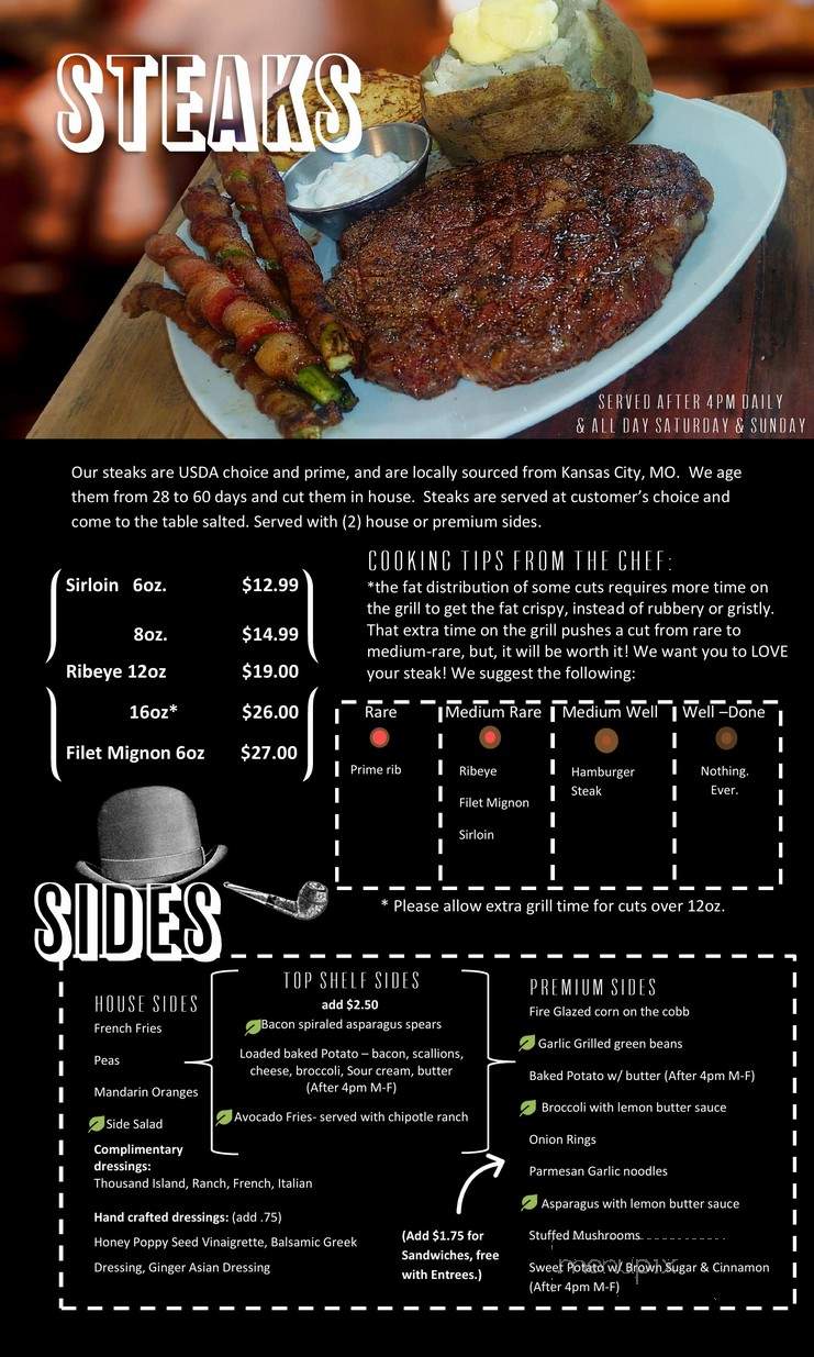 Truman's Grill - Warsaw, MO menu_pic