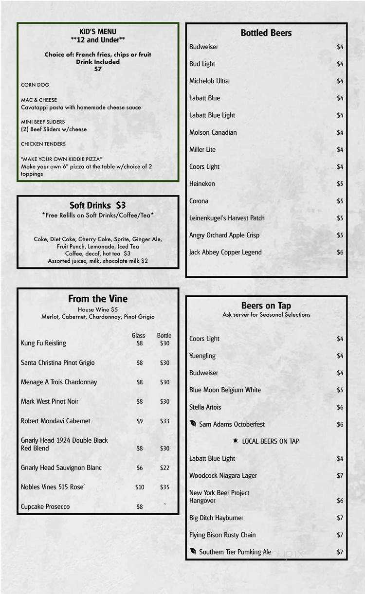 Twisted Olives - Niagara Falls, NY menu_pic