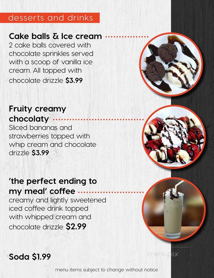Unique Bite Eatery - Indio, CA menu_pic