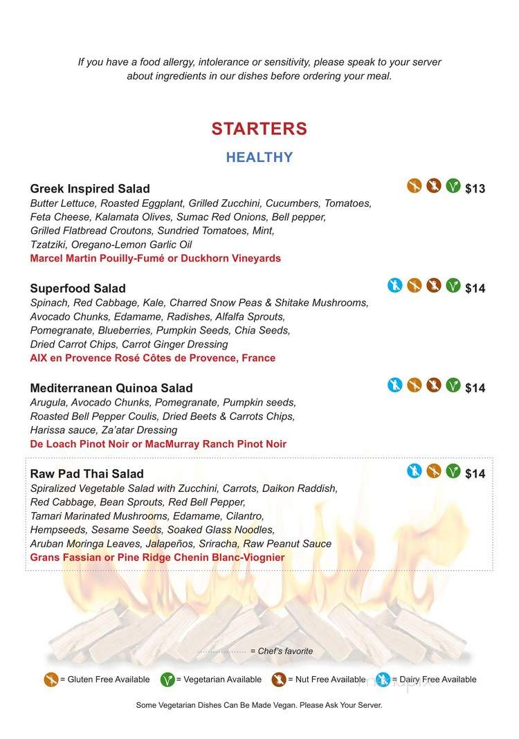 Yemanja Woodfire Grill - Toms River, NJ menu_pic