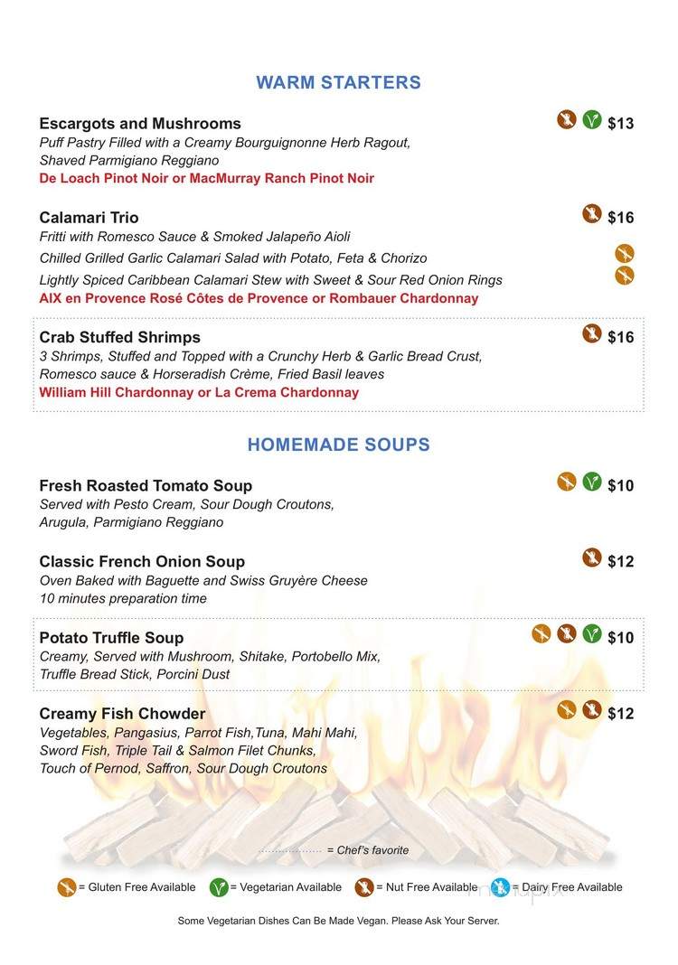 Yemanja Woodfire Grill - Toms River, NJ menu_pic
