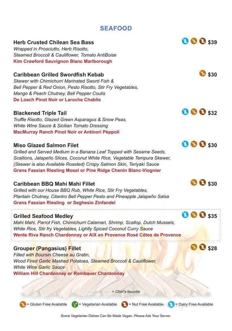 Yemanja Woodfire Grill - Toms River, NJ menu_pic