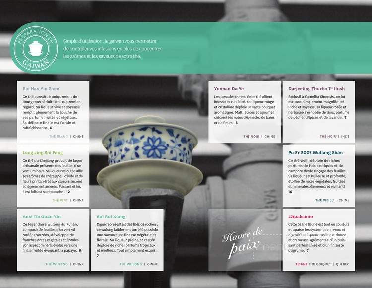 Camellia Sinensis - Montreal, QC menu_pic