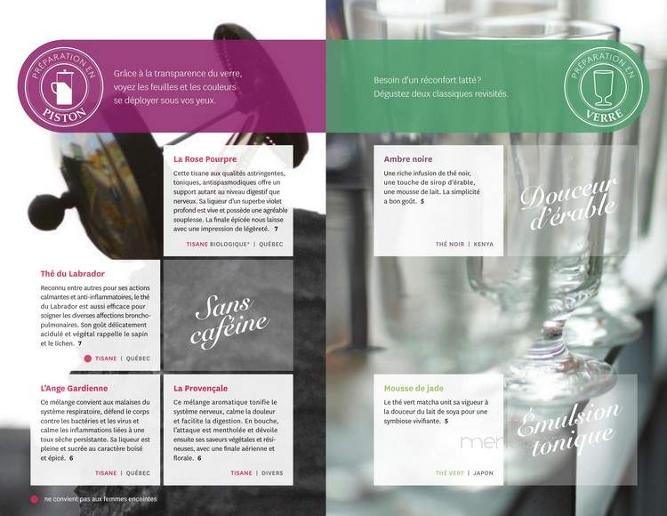 Camellia Sinensis - Montreal, QC menu_pic