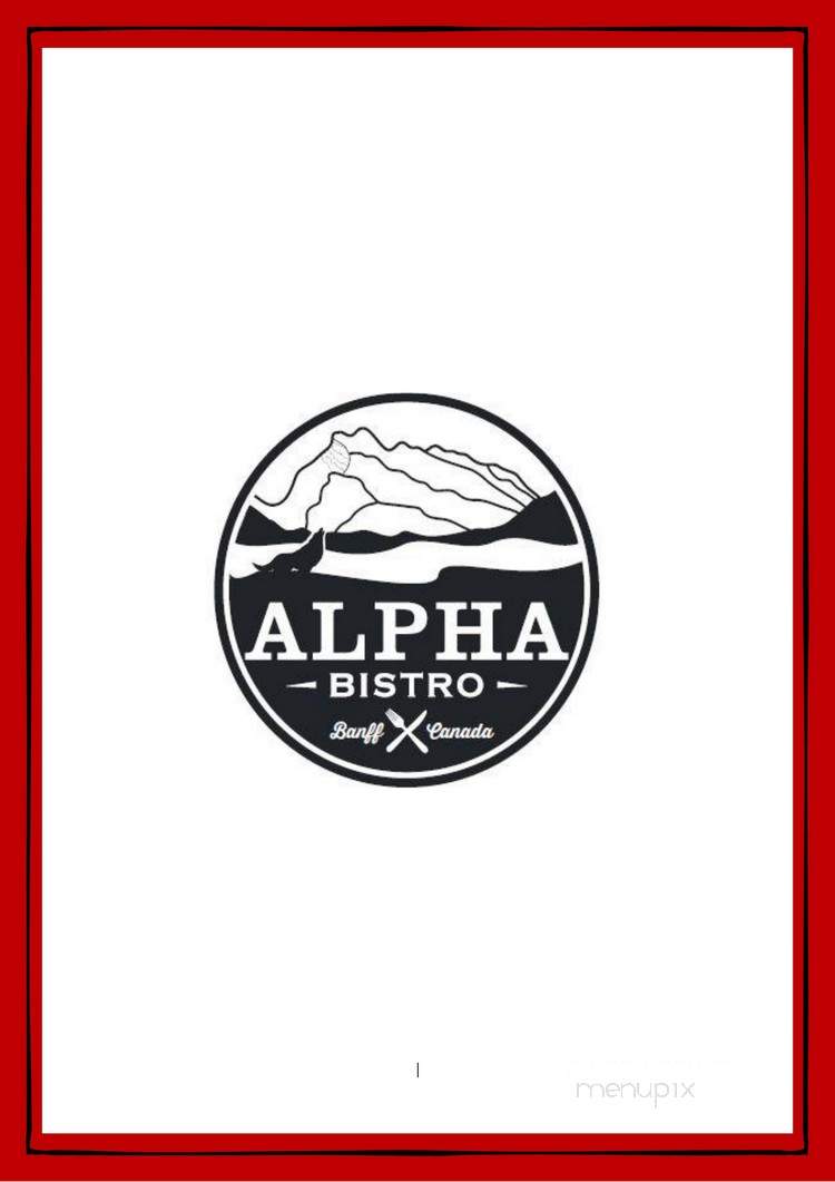 Alpha Bistro - Banff, AB